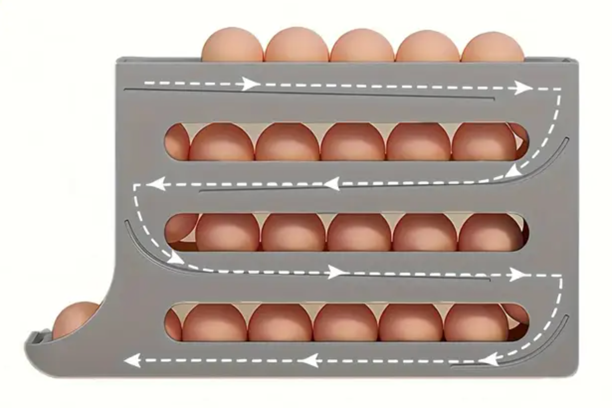 OFERTA 2x1 - Porta Huevos Quattro | 4 Niveles