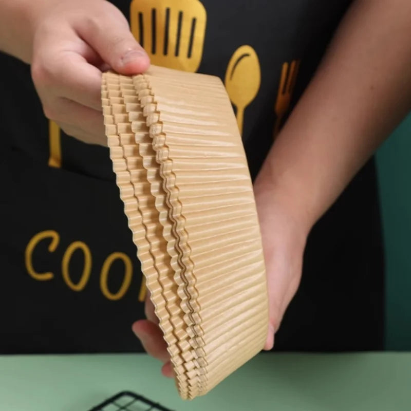 Papel Antiadherente de Airfryer | 100 unidades