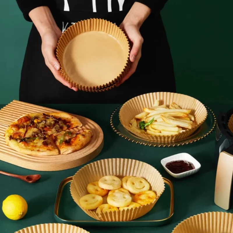 Papel Antiadherente de Airfryer | 100 unidades